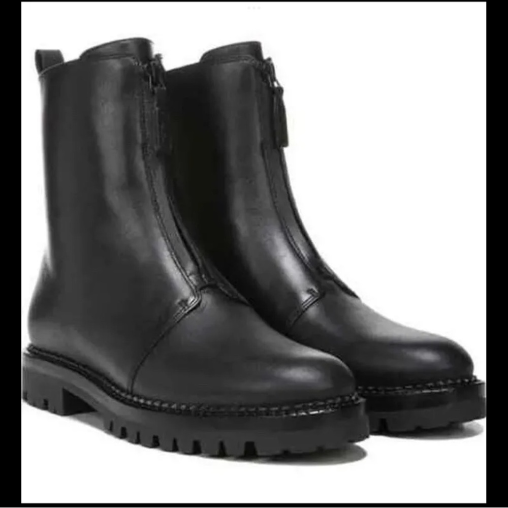 NWOB Vince Cabria Combat Boot 9.5 Zip